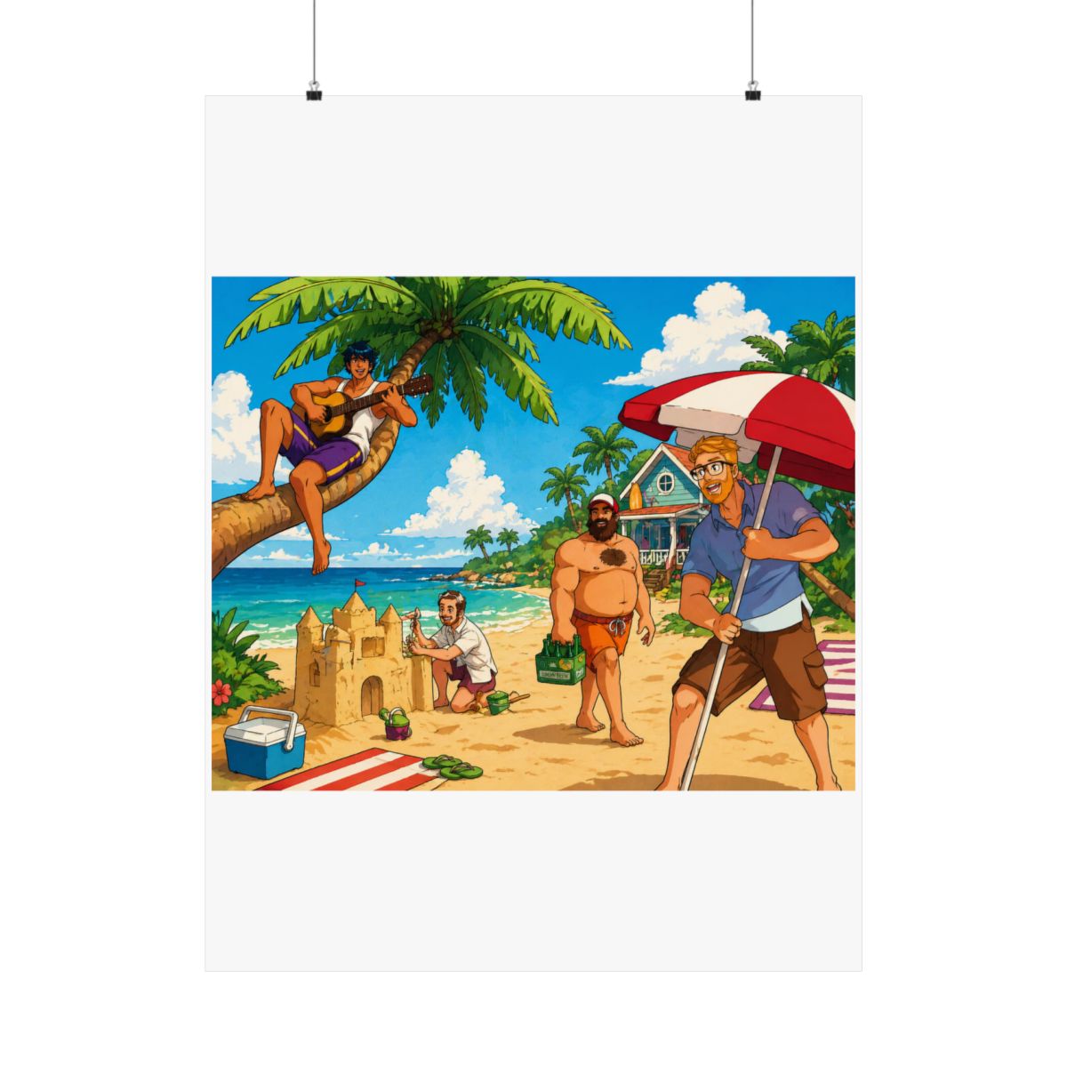 Beach Day Poster - Official Posters & Wall Art merchandise