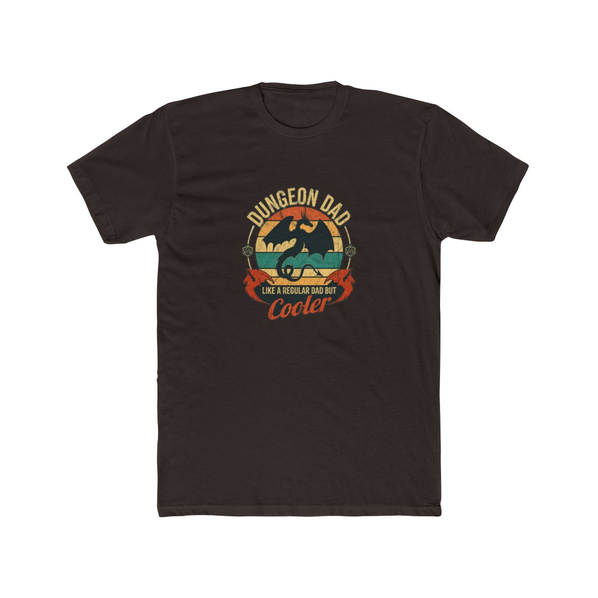 Dungeon Dad Funny Fantasy T Shirt - D&D Gamer Dad Gift - alternate angle 5, merchandise