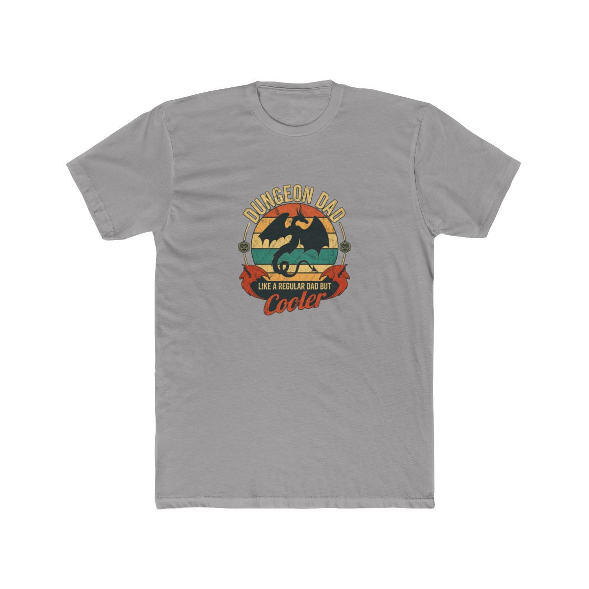 Dungeon Dad Funny Fantasy T Shirt - D&D Gamer Dad Gift - alternate angle 4, merchandise