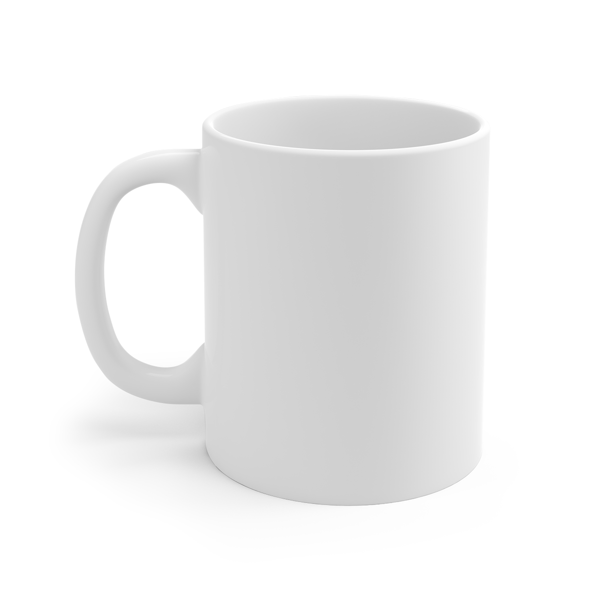 Dungeons and Daddies "Not a BDSM Podcast" White Mug - alternate angle 2, merchandise