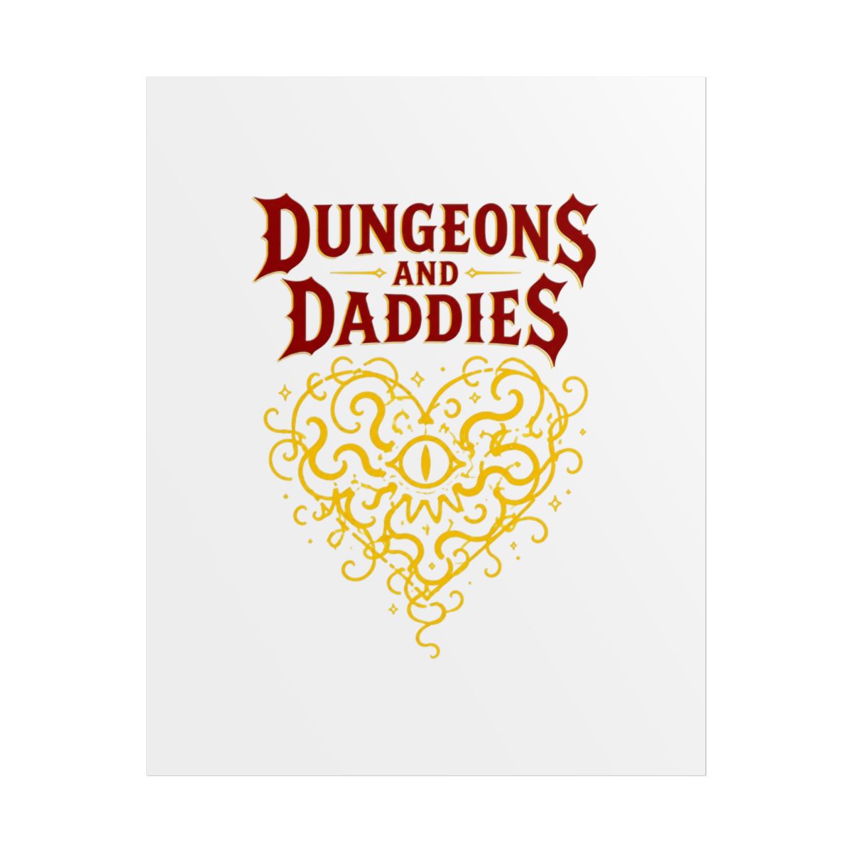 Dungeons and Daddies "The Doodler," Poster - Official posters-wall-art merchandise
