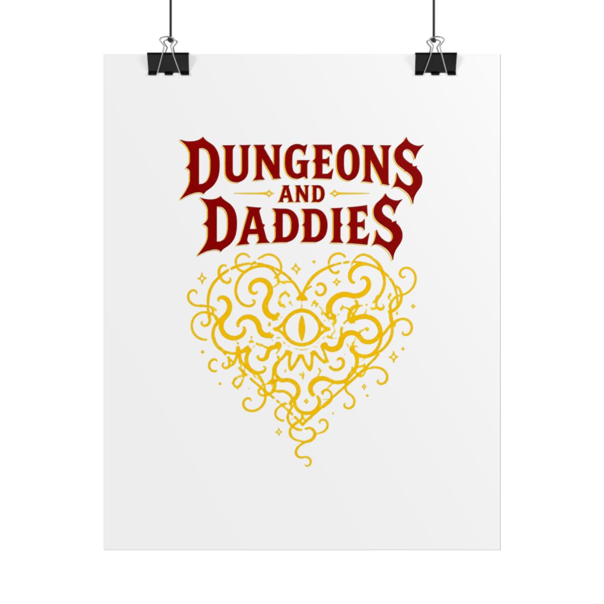 Dungeons and Daddies "The Doodler," Poster - Official posters-wall-art merchandise
