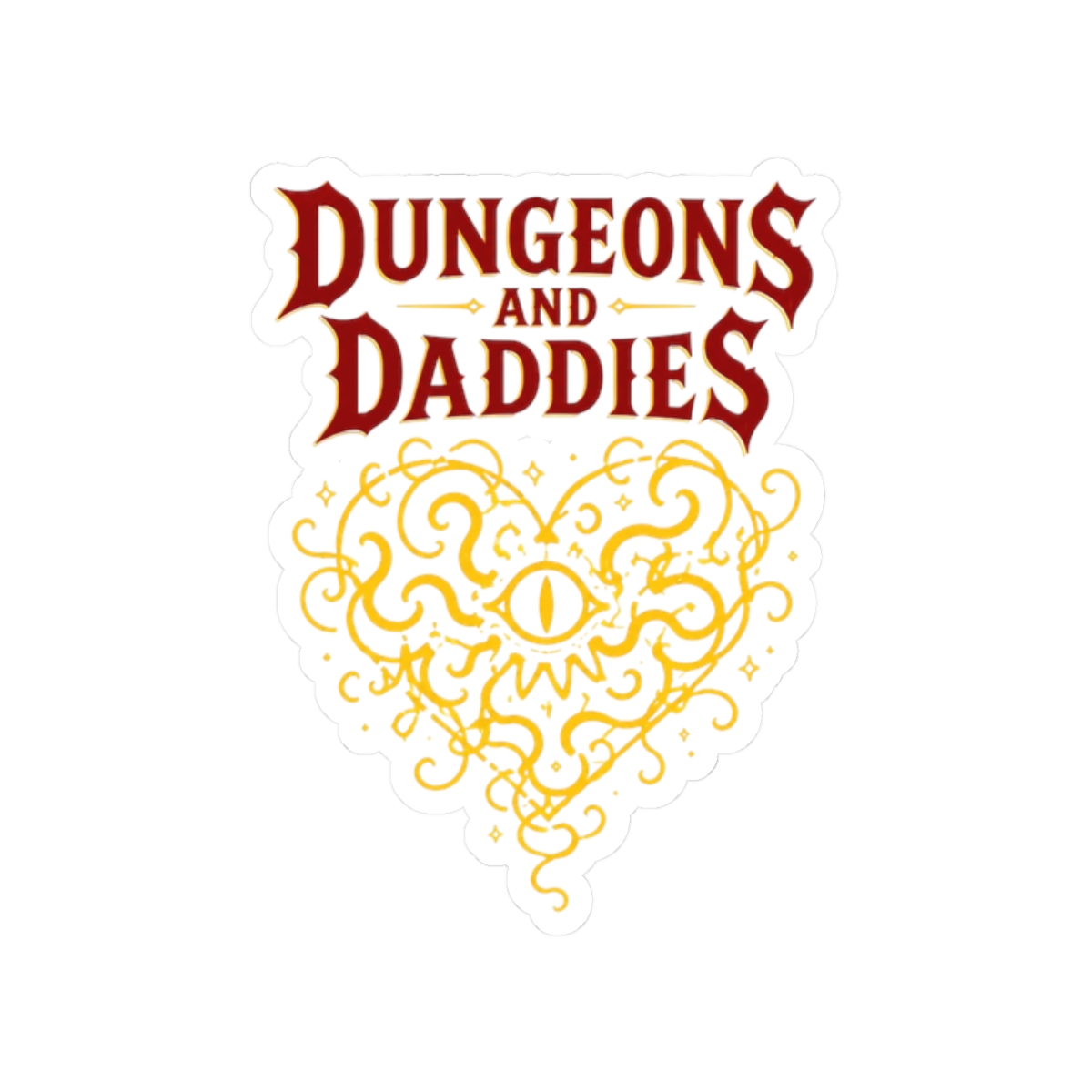 Dungeons and Daddies "The Doodler," Sticker - Official Stickers merchandise