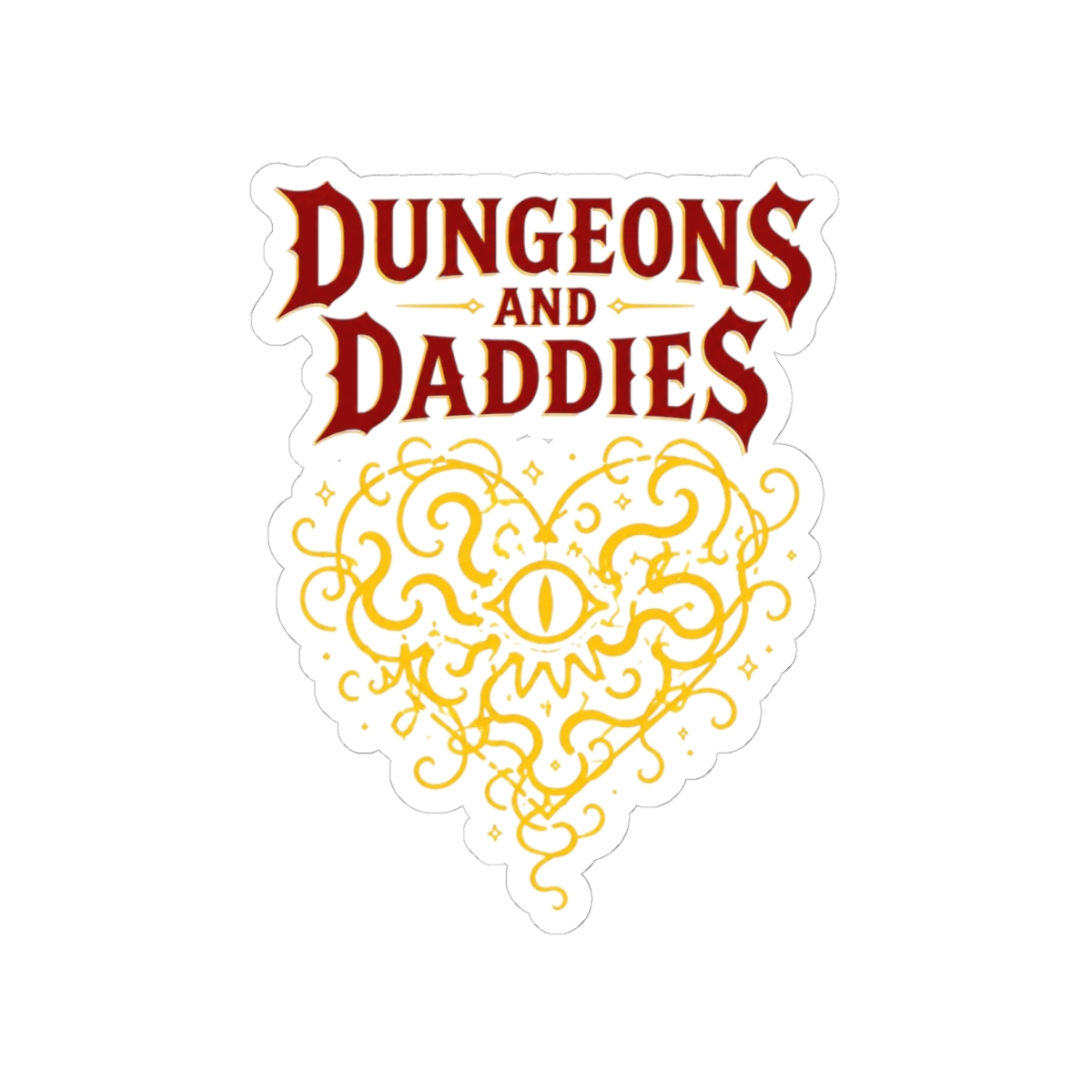 Dungeons and Daddies "The Doodler," Sticker - Official Stickers merchandise